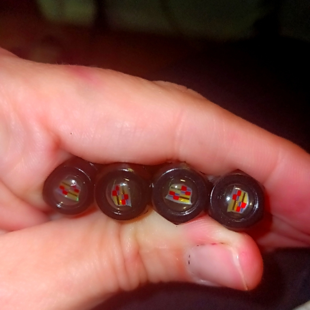 Cadillac valve stem covers